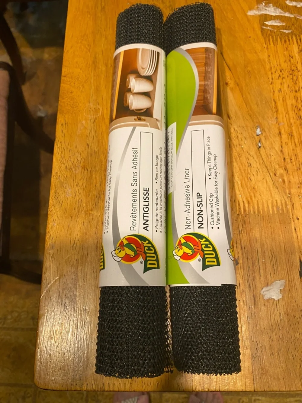 3/$15. Non-Slip Liner Two Roll - Black